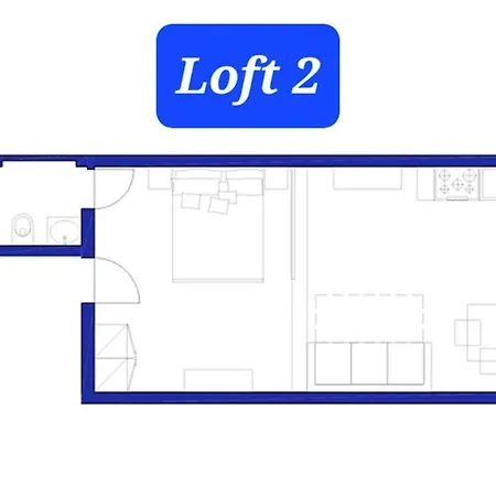 Loft On The 公寓
